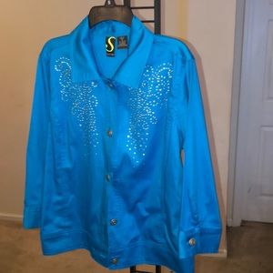 Cute Rhinestone Jacket